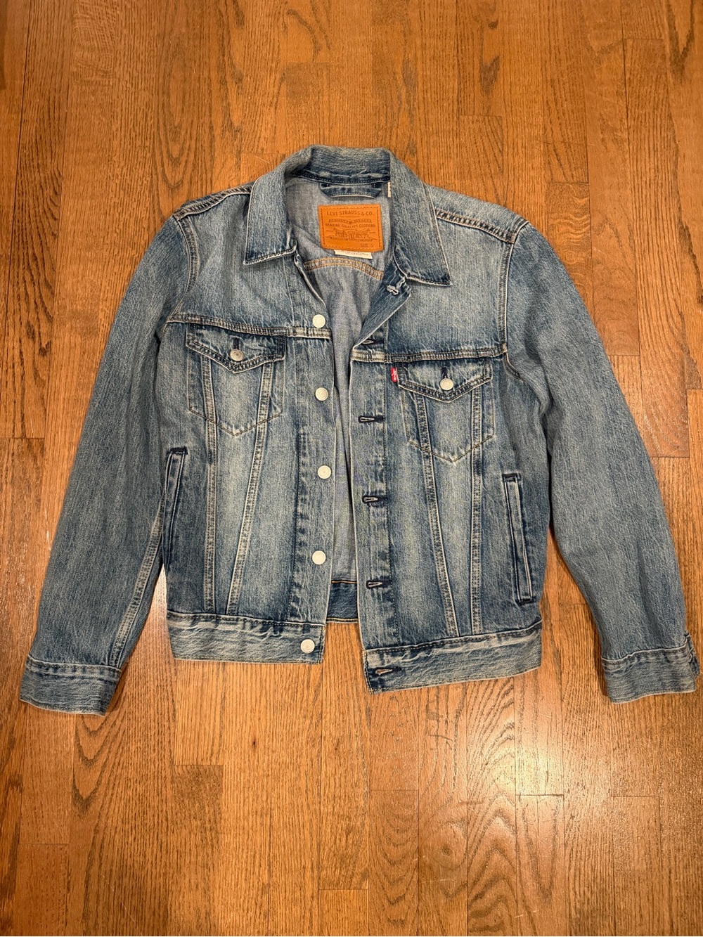 Levi's Light Blue Denim Jacket with Chest Pockets